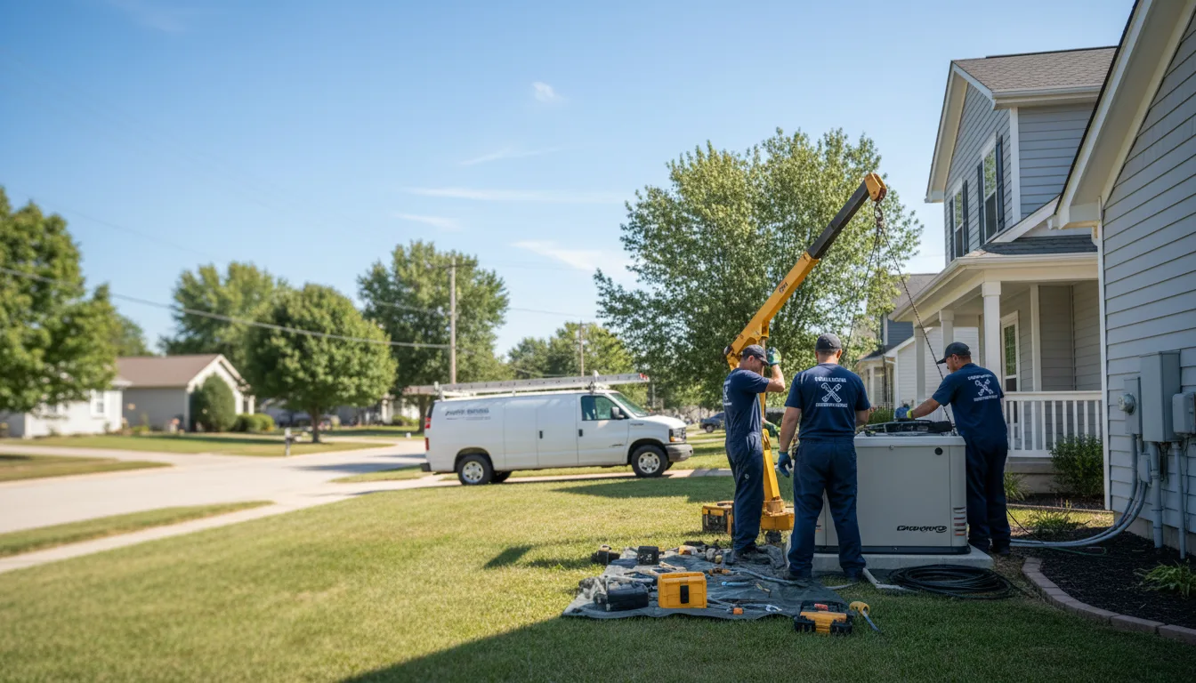 Generator Installation in Cedar Vale, KS near me